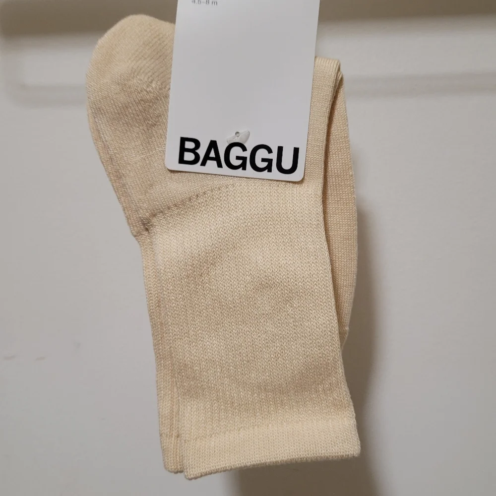 NWT BAGGU Ribbed Socks